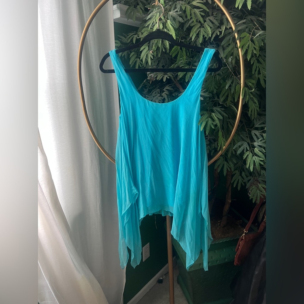 Bailey 44 Blue Sleeveless Top